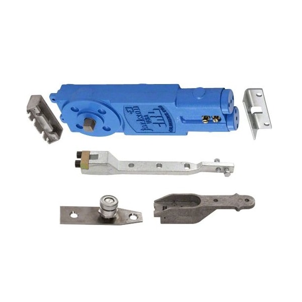 Jackson Adjustable Spring Power 105DegHold Open Overhead Concealed Closer W/ AP Hardware Package for 7/8 21101AP18 - main